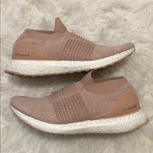 Blush pink adidas ultra boost